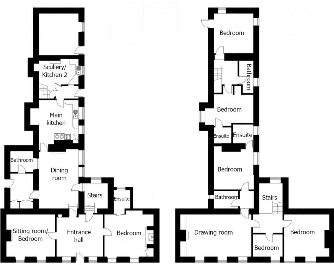 Topside House - Beautiful 7 Bedroom House With Hottub Wifi And Parking Near Bath Wells Frome Oakhill Exterior photo